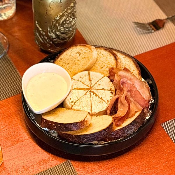 Brie cheese&Becon