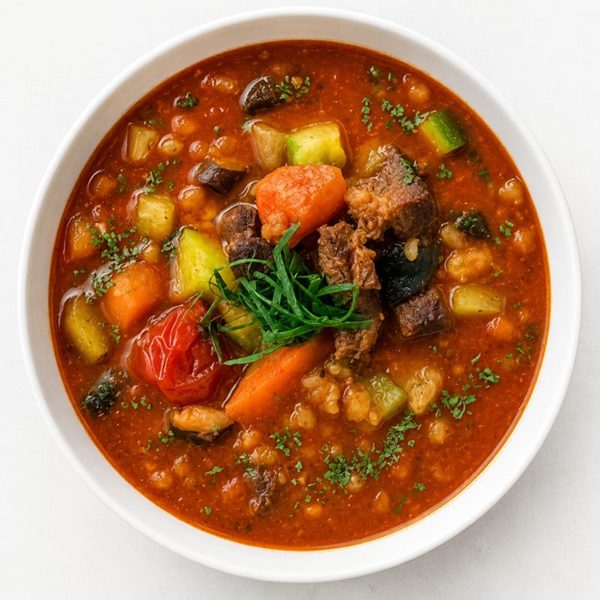 Beef barley soup